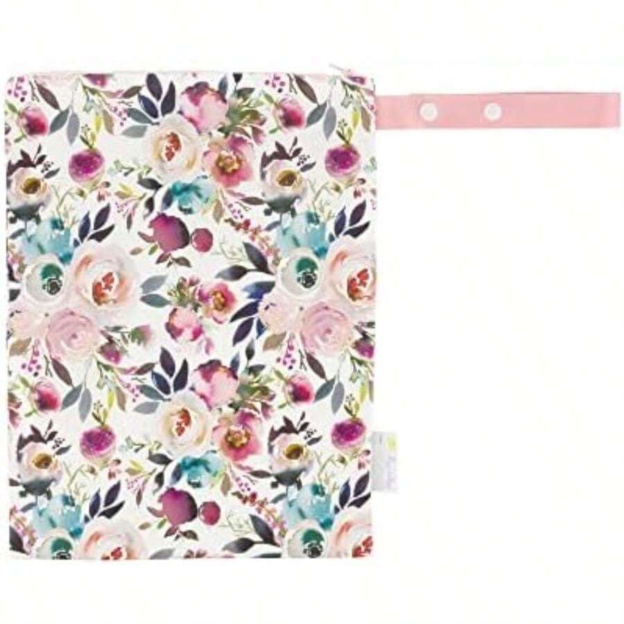Ritzy - Bolsa húmeda sellada con asa ajustable(Floral Rubor) - Multicolor - Ver 1