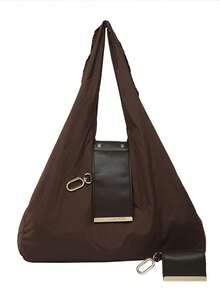 1pc Keychain Organizer Bag, Large-Capacity Shopping Bag. Folds Down To Become A Keychain Charm; Compact And Portable. Unfolds Into A Shoulder Bag Or Shopping Bag. Available In Various Colors And Versatile. - Multicolor - View 13