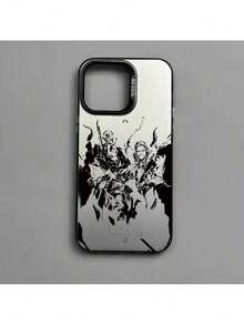 D-Death Game-S-Stranding Phone Case Compatible With 17 16 15 14 13 12 11 Pro Max Air Multicolor Matte Laser Aurora Funda, Cover compatible with funda  17 pro max, funda  17 pro, funda  17, funda  16, funda  16 pro max, funda  15 - Z1 - Ver 2