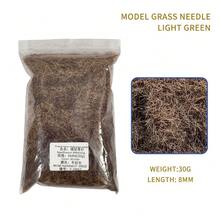 30g 8mm Miniature Model Grass Turf Scenery Landscaping Material - As Photos - View 13
