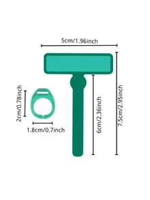 1 Set Of Reading Guide Rings, Highlighters And Focus Tools, Suitable For Students, Early Attention Deficit Readers, And As Magnifying Glass Reading Aids, Reading Disability Tools, Special Education School Supplies, And Essential Teacher Accessories - Multicolor - View 4