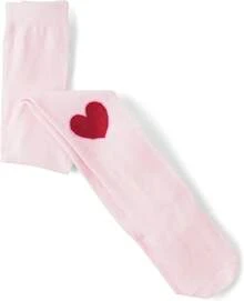And Toddler Tights Medias Niñas - Corazones de San Valentín - Ver 5