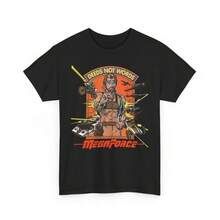 Megaforce Deeds Not Words 1982 Movie T-Shirt - Green - View 7