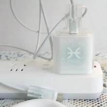 3-In-1 Transparent Zodiac Protective Case, Bite Protector & Cable Compatible With Apple 18W/20W Charger, TPU Soft Shell, Anti-Breakage - Multicolor - View 3