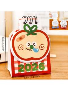 1张18个月挂历（2026-2027年）| 2026年1月至2027年6月，13 x 9.6英寸，大字印刷，螺旋装订，带挂钩，包含节假日和儒略日，倒计时方格，可查看过去/未来日期，覆膜纸 - 彩色 - 查看 12