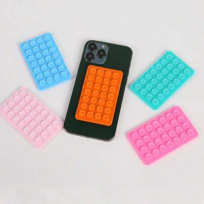 1 bộ 28 miếng hút chân không silicon hai mặt, không cần keo dán, chống trượt, đa chức năng, có thể giặt được. Tương thích với iPhone, điện thoại Android. Quà tặng sinh nhật, gia đình, bạn bè. Dùng cho văn phòng, ký túc xá và nhà. Giá đỡ điện thoại xoay 360 độ, chịu lực tốt.