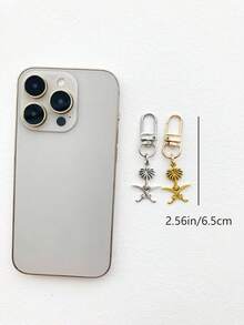 2 chiếc mặt dây chuyền hình cây cọ bằng kim loại (vàng/bạc) - Phụ kiện trang trí túi xách và móc khóa, phù hợp với túi xách, ví, ba lô và chìa khóa xe hơi - Trang trí lấy cảm hứng từ trang sức cây dừa thời trang, phụ kiện trang trí túi bằng kim loại bền chắc, hoàn hảo cho túi đi nghỉ mát ở bãi biển. - Nhiều màu - Xem 2