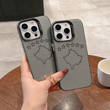 Funda de Teléfono con Mapa de Kosovo Compatible con  17, 16e, 16, 15, 14, 13, 12, 11 Mini Pro Max Air XXR xsmax 8 7 Plus, Cubierta Trasera Mate a Prueba de Golpes, Accesorios Móviles, Funda para Smartphone, Estilo Anime, Funda Protectora Minimalista, Impresión UV, Moldeo por Inyección, Usuarios de , Estudiantes - Colores mezclados - Ver 1