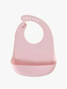 1pc/2pcs Customized Baby Bibs, Adjustable, Dirt-Resistant, Leak-Proof Silicone Bibs, Available In Butterfly, Dinosaur, Bow, Rabbit, Heart Patterns, Soft & Reusable, Suitable For Boys And Girls, Personalized Gift - Multicolor - View 14