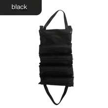 1 buc. Geantă de scule CRILANO rezistentă, tip roll-up - Husă de depozitare din pânză Oxford impermeabilă pentru mecanici, electricieni, dulgheri - Echipament industrial durabil, portabil, elegant, cu compartimente multiple, organizator de scule - Multicolor - Vizualizare 13