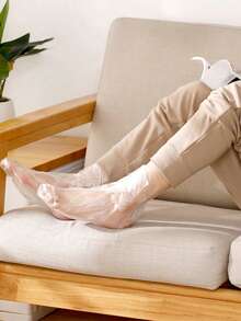 一次性足膜、一次性手膜、透明塑料足膜、防水护理干燥、皲裂和冻伤的手部用品、保湿去角质手膜