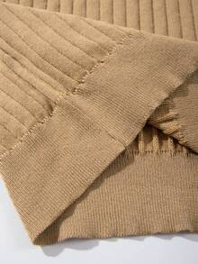 男女通用韩版简约罗纹宽松无袖背心，春夏款 - 黃色 - 查看 6