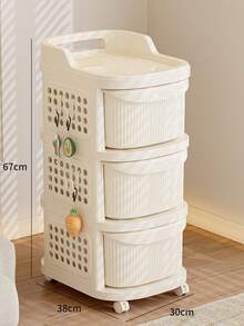 1 chiếc kệ đựng đồ bằng nhựa có bánh xe kiểu cổ điển - Xe đẩy đa năng hình chữ nhật đặt dưới gầm giường, có thể đựng quần áo, đồ ăn nhẹ, đồ chơi - Không chống nước, thích hợp cho phòng ngủ, phòng khách, nhà bếp. - Nhiều màu - Xem 6