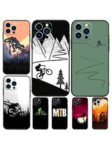 Custodia per bicicletta da montagna MTB, compatibile con 17 Pro Max, 14, 13, 12, 11, 15, 16 Pro Max, Mini 15, Plus 16e, 17 Air. Custodia compatibile con 17 Pro, 17 Pro Max, 17. - OO40360 - Visualizzare 3