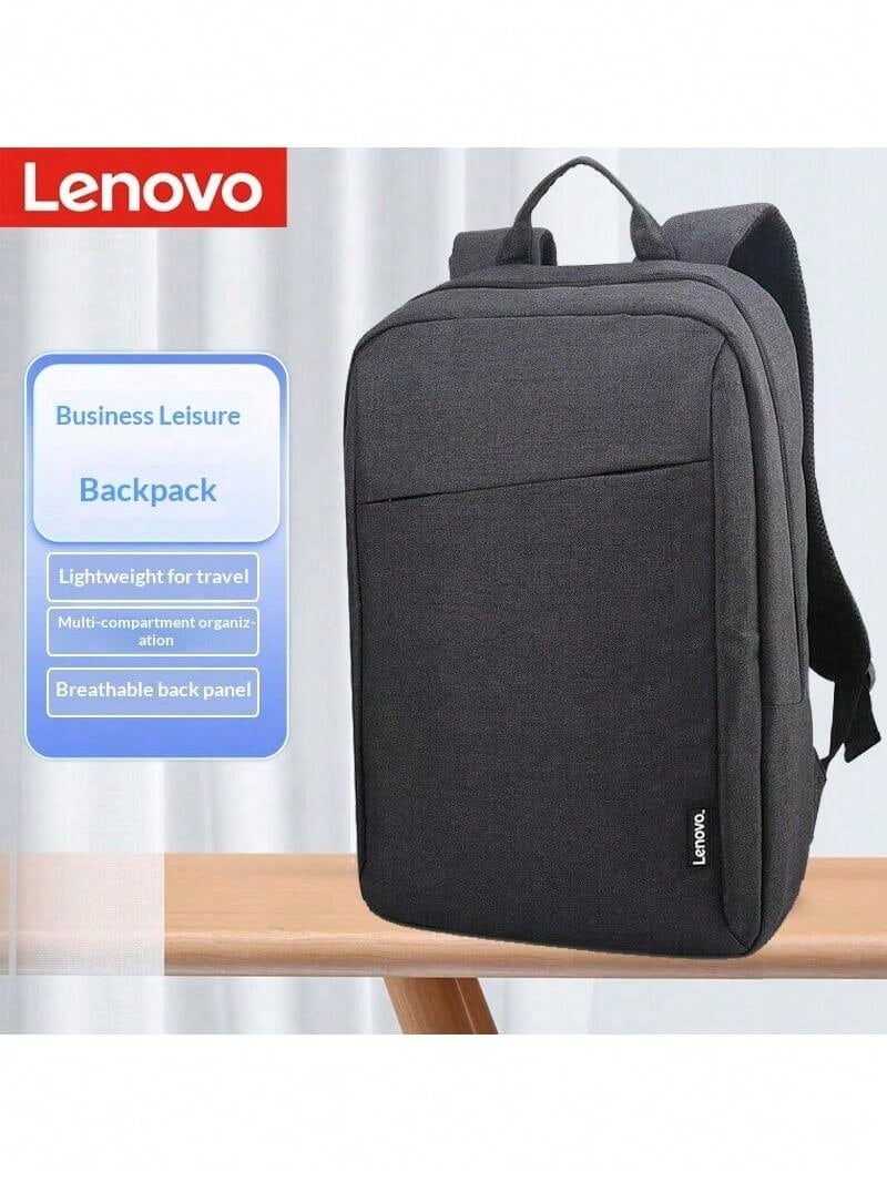 Lenovo B210 Travel And Office Laptop Backpack: Water-Resistant Design, Padded Laptop Compartment, Lightweight, Shock-Absorbing Lining, Breathable Carrying System.
