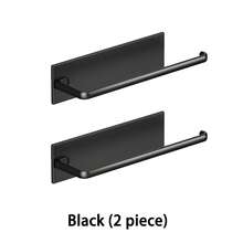 2 Packs/1-Pack Bathroom Tissue Holder, Toilet Paper Holder, Toilet Paper Box, Toilet Paper Box Storage Rack, Roll Paper Holder, Bathroom Storage Rack. No Drilling Required. Also Suitable For Towels, Kitchen Cling Film, And Clothes Rack Storage. - Multicolor - View 11