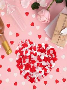 1000-5000Pcs Valentine's Day Paper Confetti Red Heart Tissue Party Decor For Balloon Filling, Wedding Hand-Held Throwing Confetti - Multicolor - View 7