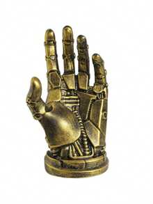 1件未来主义赛博朋克机械臂雕像,黑色手掌,游戏手柄支架,耳机支架,桌面装饰,送给游戏玩家和男士的完美礼物,掌上游戏手柄收纳,家居,客厅,游戏室,桌面支架装饰 - 彩色 - 查看 17