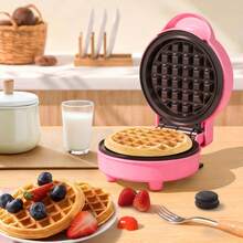 Máquina de waffles, horno para hogar, máquina de panqueques, horno para pasteles, sándwiches y desayunos Máquina de waffles, horno para hogar, máquina de panqueques, horno para pasteles, sándwiches y desayunos.     Mini Wafflera Maker Para Cocina Individuales Waffle/Gofres/Hash Browns/ Keto Chaffles/Biscuit Pizzas, 350W, 4in, Superficies Antiadherentes, Estación De Comidas Para Mañana Portable mini breakfast machine, waffle maker, automatic dinner party, household multi-functional portable electric baking pan, light food machine.   JK Máquina de planchar de la máquina para hacer gofres .   Mini Gofrera Fácil de Limpiar con Revestimiento Antiadherente - Libre de BPA, Sartén Redonda para Gofres de 110V para Desayunos Perfectos en Casa.  MOREBEAUTY Mini Máquina de Gofres de 10.16 cm con Superficie Antiadherente y Calentamiento Rápido - Plancha de Gofres Compacta Adecuada para Dormitorios, Apartamentos, Familias - Solo Añade Masa, Máquina de Desayuno Portátil para Gofres Individuales - Celeste - Ver 9