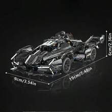 1568pcs Future Technology Supercar Building Blocks Model, Perfect Gift For Halloween/Thanksgiving/Christmas, Suitable For Adult Men Pursuing Sports Dreams - Multicolor - View 6