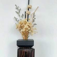 50/100/300pcs Natural Dried Baby's Breath Flowers - Elegant Preserved Baby's Breath, Suitable For Home, Office, Wedding, Christmas, Halloween Party, Handicrafts, Maintenance-Free, Suitable For Ages 14+ (No Paper Card)