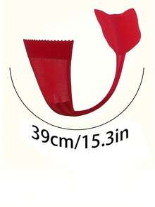 1pc Women's C-String Thong Underwear --Shaped Strapless V-String Panty With Adhesive Backing, Medium-Elastic Fit, Discreet Plain Color & Elegant Wear (No-Wash Care) - màu đen - Xem 3