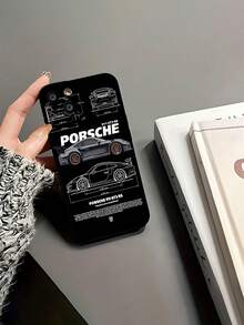 Funda mate con ilustración de diseño del  911 GT3 RS, compatible con fundas de , OPPO, Vivo, Redmi, ,  y Honor, así como con  17,  16 Pro Max,  15 Pro Max,  13 y  12. Fabricada en TPU, ofrece protección anticaídas. Ideal para regalar a familiares, amigos, seres queridos, novios o novias, y para Navidad.funda de ,  funda de  16, Navidad,  fundas de , funda de  15,  17 Pro Max, fundas para , funda de  16 Plus, regalos de Navidad, funda de  13, funda de teléfono de Navidad, funda de  16 Pro, funda de teléfono  15, funda de teléfono  13, funda de  15, rosa, funda de teléfono rosa, regalos, malvado, regalos para mujeres, funda de teléfono linda, regalos para hombres, teléfono negro Estuche, regalos para hombres - Negro - Ver 5