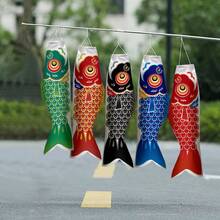 5件套 2025新款日式鲤鱼飘带、鲤鱼旗、鲤鱼风向标，适合男孩节、缝纫玩具、旅行玩具、课堂减压玩具、迷你小物、洗澡玩具、圣诞文具、压力球、生日礼物、圣诞礼物、万圣节礼物、完美礼物、礼品 - 彩色 - 查看 4