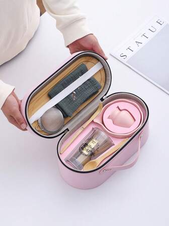 Portable 9-Piece Matcha Traditional Beginner Set, Matcha Blender Set, Matcha Making Set, Matcha Gift Set (Including Matcha Bowl, Bamboo Matcha Blender, Teaspoon, Blender Stand, Matcha Sieve, Teacup, Tea Mat, Tea Tray), Homecoming Gift