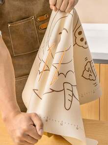 1 Piece Thickened Silicone Kneading Mat, Baking & Rolling Mat, Multi-Functional Kitchen Silicone Pad - Multicolor - View 5