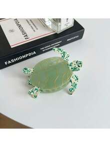 1 pièce Pince à cheveux en acrylique de la série Océan, en gros transfrontalière, tortue, poisson tropical, baleine, accessoires de cheveux faits main, pinces à cheveux mignonnes polyvalentes pour l'extérieur, nouvelle série Océan Pinces à cheveux tortue, Accessoire de mode pour cheveux Vacances d'été à la plage - Multicolore - Voir 8