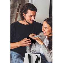 2 Peças Caixa de Presente Pequena e Sacola de Presente, Caixa de Presente para Joias de 9x7x3cm e Sacola de Papel para Pulseira, Brinco, Anel, Colar, Caixa de Presente com Tampa para Presentes. - Multicolorido - Visão 10