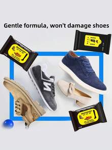 12pcs/Pack Suede Cleaning Wipes, Suitable For Snow Boots, Suede Shoes, Tennis Shoes, Sneakers, Running Shoes, Basketball Shoes, Casual Shoes, Football Shoes, Hiking Shoes, Applicable To Various Shoes - Suede Cleaning Wipes (1 Pack Of 12) - View 6