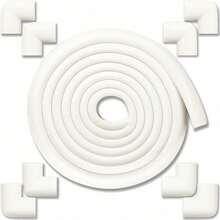 12 Inch Anti Collision Strip Wall Corner Protector  Friendly Soft Edge Guard For Table Safety Padding Impact Resistant Durable Corner Cover - Default - View 1