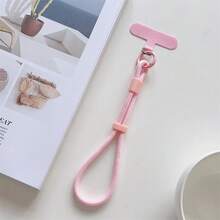 1 Peça Cordão Ajustável Multicolorido de Nylon, Durável e na Moda, Cordão Curto para Capa de Celular, Acessório Anti-Perda para Celular - Cabo curto ajustável - Visão 22