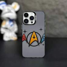 Funda para teléfono Art Star T-Trek S- para 17,16,15,14,13,12,11,Pro,MAX, cubierta negra mate a prueba de golpes funda para iPhone estilo sci fi, carcasa negra mate anticaídas para fans de T Trek y el espacio, regalo de navidad y Christmas para gamers, geeks y coleccionistas, accesorio de smartphone para uso diario, universidad, oficina y viajes, phone case resistente con diseño artístico para hombres, mujeres y adolescentes - Z1 - Ver 9