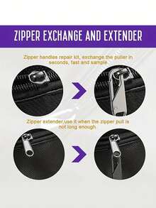 10pcs Zipper Pulls, Universal Zipper Replacement Heads, Suitable For Down Jackets, Backpacks, Handbags, Coats - Universal Zipper Replacement Head - View 5