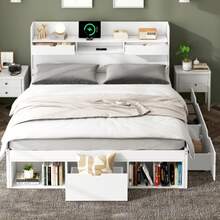 Bed Frames - White - View 4