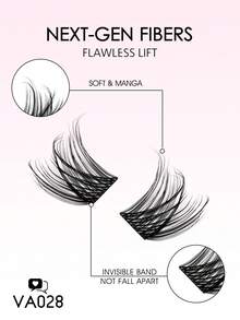 Ship From US,MOONKALI 12 Rows 132/144 Cluster Diy Segment Eyelashes Kit,Individual Lashes Extension Natural Set,0.07 D 8-18mm, False Eyelashes Natural Looking & Lightweight Lashes, Eyelash Glue Bond & Seal, Lash Remover, Tweezers - 黑色 - 查看 6