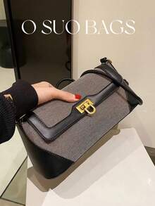 2025 Autumn/Winter New Fashion Underarm Baguette Bag, Niche One Shoulder Crossbody Bag