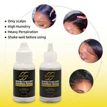 Lace Wig Glue, Water-Based Adhesive Suitable For Lace Front Wigs/Invisible Bonding/Waterproof, Super Sticky & Long-Lasting Lace Wig Cap Glue
