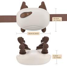 Hailicare Bionic Heated Neck Massager, Simulates Human Hand Design, Electric Kneading Neck & Shoulder, Deep Tissue Massage With Heat, Wireless Trapezius & Back Muscle Relaxation, 3 Massage Modes, Adjustable Shoulder Strap, Great Christmas Gift - Camel - View 10