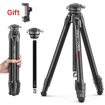 And Coman Zero Y Full Carbon Fiber Professional Lightweight Photography Travel Tripod DSLR Camera
