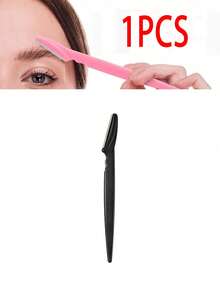 1支/6支/15支/8支装女士眉刀，去角质脱毛器及修眉工具，带盖，美发沙龙必备，美容，旅行护发产品及配件 - 彩色 - 查看 17