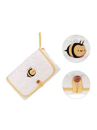 1pc Baby Waterproof Diaper Changing Pad, Portable Diaper Storage Mat