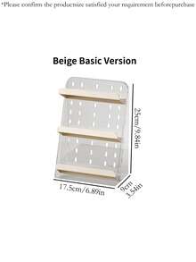 1pc Desktop Makeup Organizer, Jewelry Storage Rack, Minimalist & Fashionable Makeup Brush, Lipstick Holder, Vanity Makeup Organizer, 2-In-1 Jewelry & Cosmetic Storage Rack, Bathroom Countertop Organizer, Necklace & Bracelet Display Stand - Multicolor - View 10