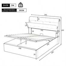 Bed Frames - White - View 3
