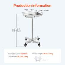 Multipurpose Carts & Push Cabinets - Silver - View 7