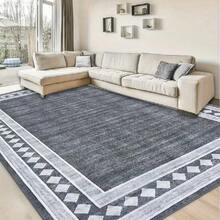 Versión Premium (1200g/㎡) / Versión de Terciopelo Alfombra de gran área, La versión Premium está hecha de materiales de alta densidad y gruesos. Esta lujosa alfombra puede combinar perfectamente con varios estilos de decoración del hogar. - Multicolor - Ver 6