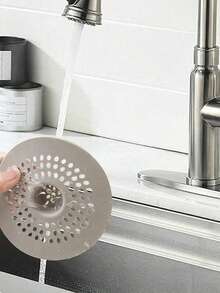 1Pc 5.23inch*0.9inch Silicone Drain Plug, For Bathroom, Kitchen, Bathtub, Sink To Prevent Hair And Debris Clogging - Multicolor - View 5